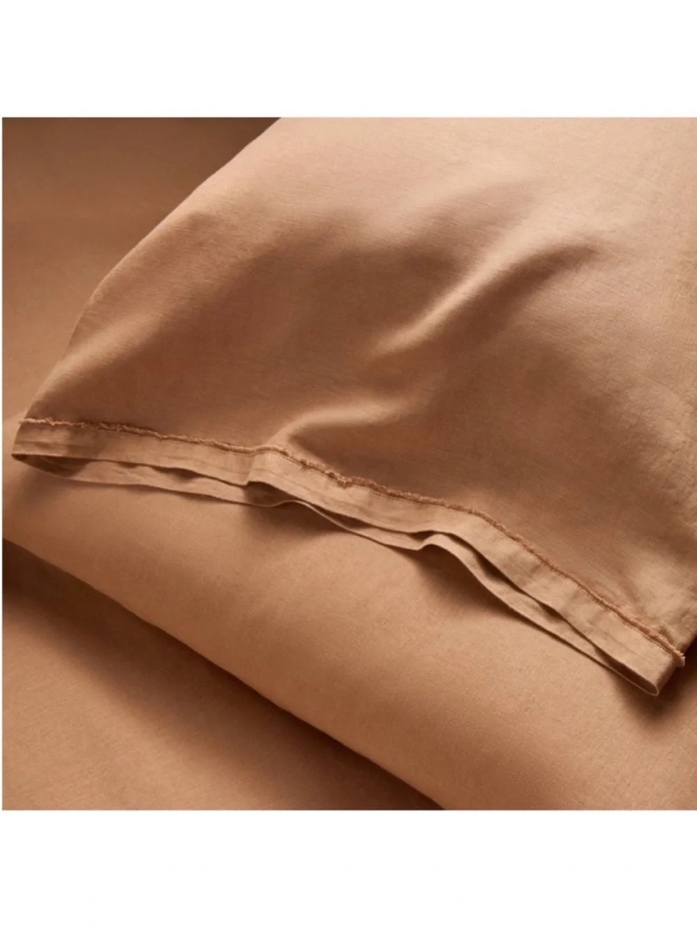 NWT King 100% Linen Sheet Set Adobe Clay - Casaluna